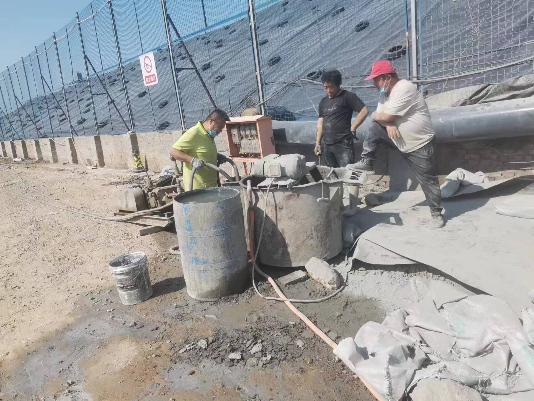 新源袖阀管注浆